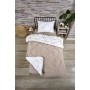 ETE HOMETEX TEK KİŞİLİK LÜX WELSOFT YORGAN YANSIMA BEJ 155X215CM 8696474231851